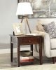 ACME Malachi End Table in Walnut 80255