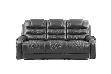 Tennessee Power Reclining Sofa in Gray