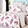 Blancho Bedding - [Rural Rose] 100% Cotton 7PC Bed In A Bag (Queen Size)