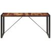 Dining Table 63"x31.5"x29.5" Solid Sheesham Wood