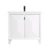 Manhattan Comfort Hyde 36" Bathroom Vanity Sink in White