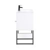 Manhattan Comfort Scarsdale 36" Bathroom Vanity Sink in White