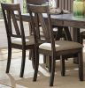 Rustic Industrial Style Dining Furniture 7pc Set Brown Finish Table with