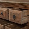 Solid Wood Coffee Table; Solid Wood Trunk Coffee Table