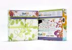 Blancho Bedding - [Green Purple Butterflies] 100% Cotton 7PC Bed In A Bag (King Size)