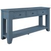 U_STYLE 55'' Modern Console Table Sofa Table for Living Room with 3 Drawers and 1 Shelf (As Same As WF288520AAC)