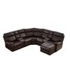 SECTIONAL MOTION SOFA BRWON