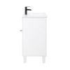 Manhattan Comfort Hyde 36" Bathroom Vanity Sink in White