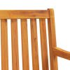 Patio Bench 59.1" Solid Acacia Wood