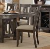 Rustic Industrial Style Dining Furniture 7pc Set Brown Finish Table with