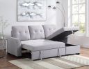 Amboise Reversible Storage Sleeper Sectional Sofa