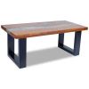 Coffee Table Teak Resin 39.4"x19.7"x15.7"