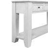 U_STYLE 55'' Modern Console Table Sofa Table for Living Room with 3 Drawers and 1 Shelf (As Same As WF288520AAK)