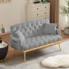 GREY 2 SEATER SOFA