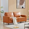 SofaLoveseat Sets PULeather Couch Furniture Upholstered 3Seat SofaCouch Loveseat