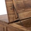 Solid Wood Coffee Table; Solid Wood Trunk Coffee Table