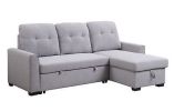 Amboise Reversible Storage Sleeper Sectional Sofa